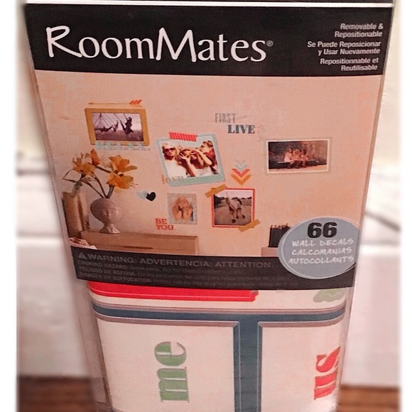 NIB Vinyl Frame Wall Decals, Set of 66 - Picture 5 of 7